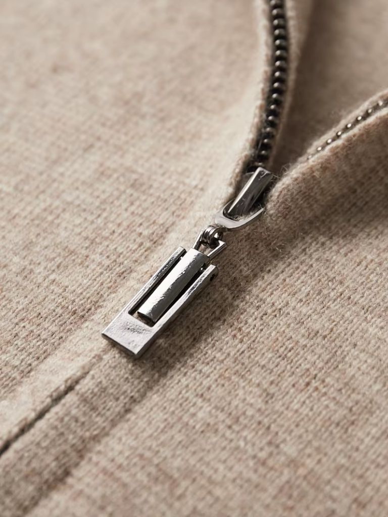 Veste en maille cachemire Heritage