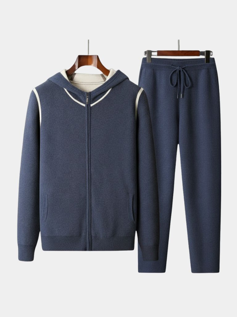 Conjunto de Cachemira Taupe Belvoir