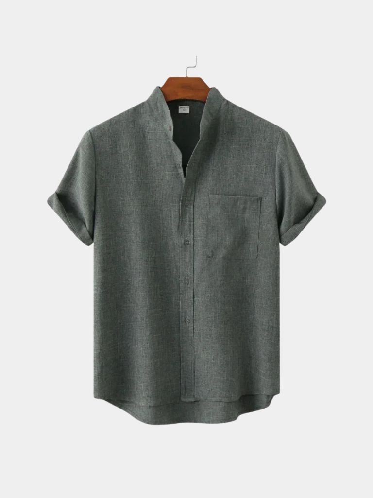 Camisa de Lino Ejecutiva de Resort