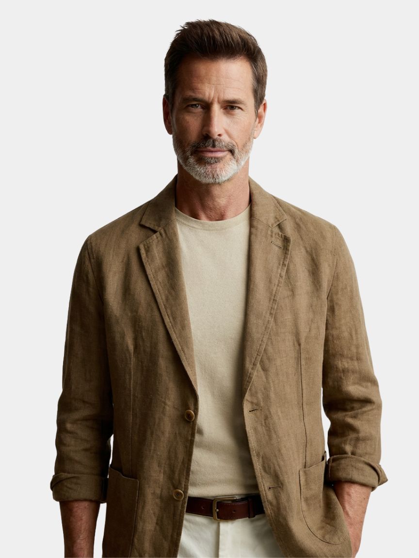Blazer de lino de verano Oldbrook