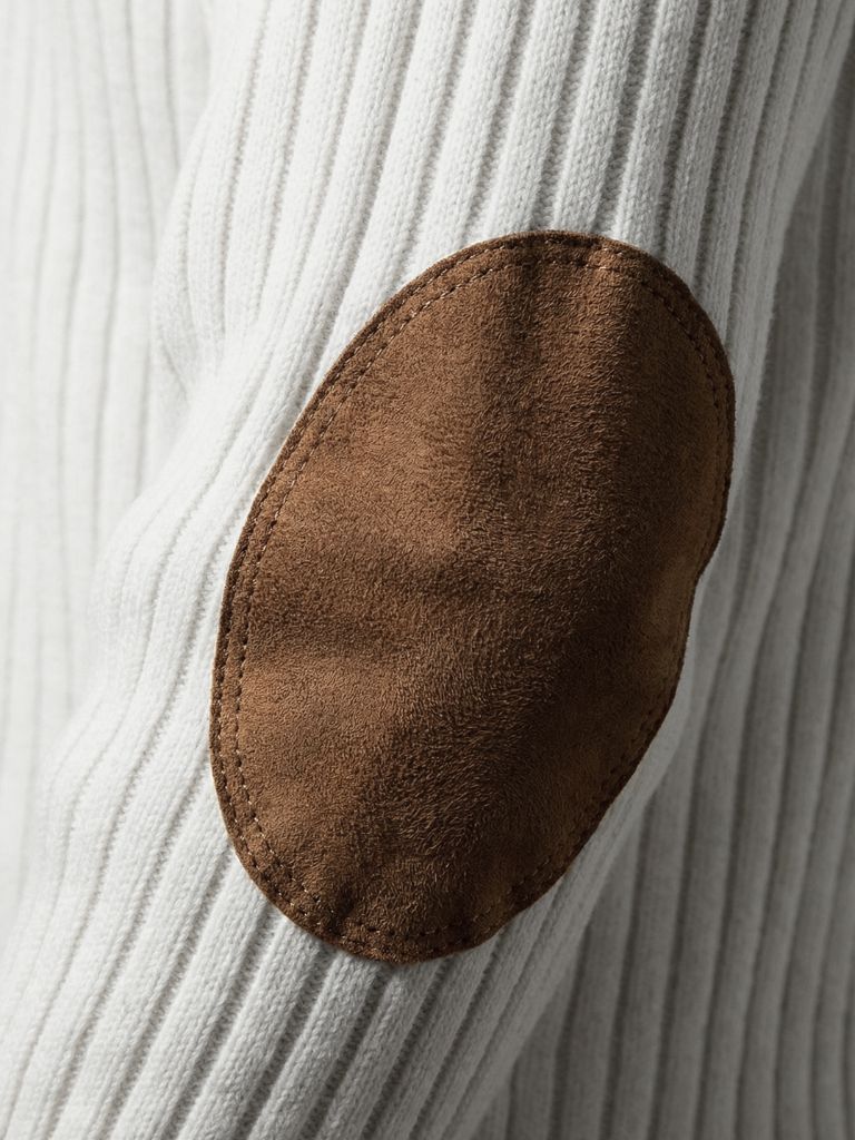 Pull Henley raffiné à col montant