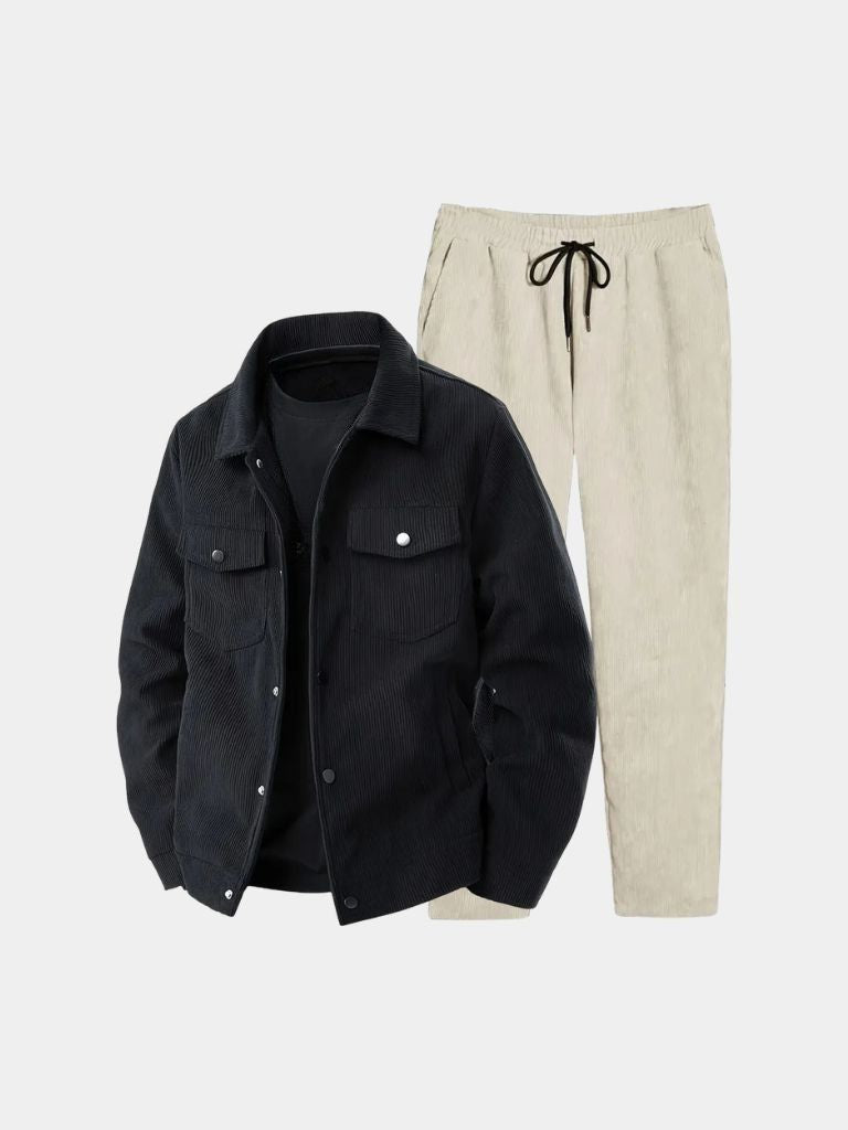 Ivory Corduroy Set