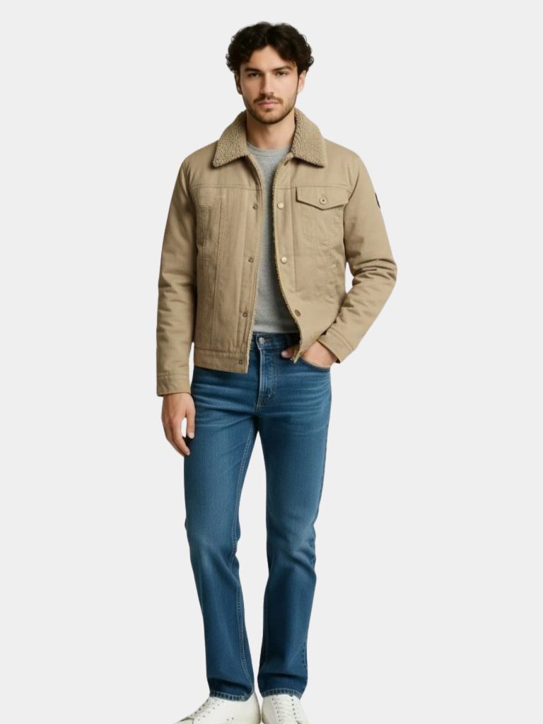 Vintage Military Aviator Jacket