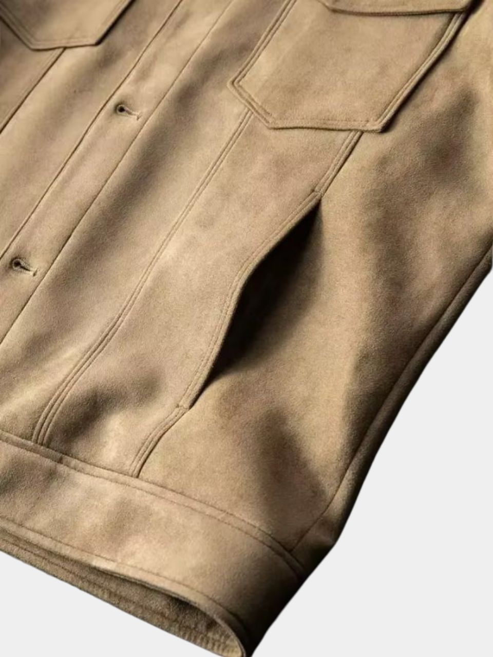 Chaqueta de piloto de cuero Laurent