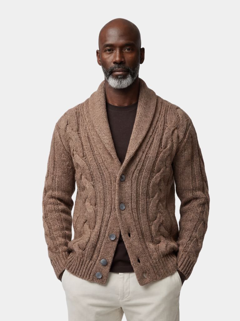 Gilet tricoté pour homme