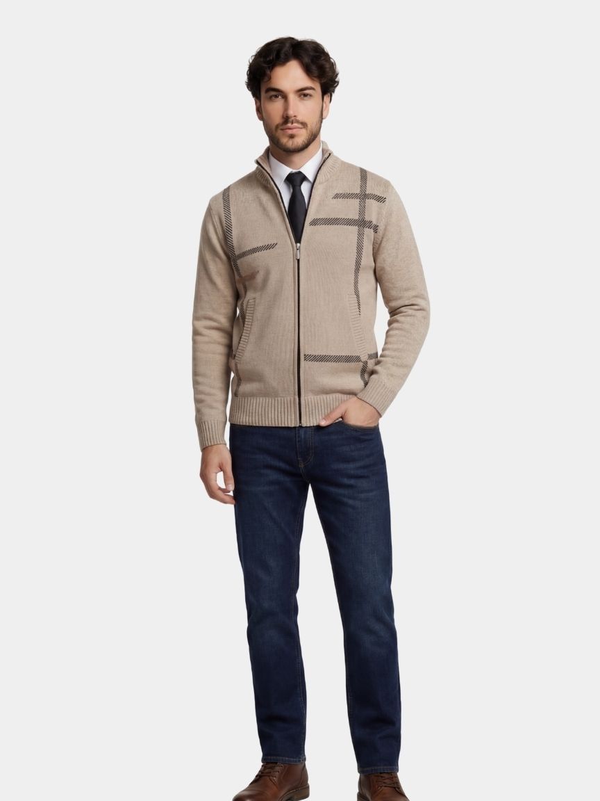 Veste en maille Graphite Symmetry