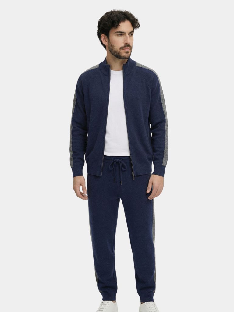 Navy Heritage Cashmere Set