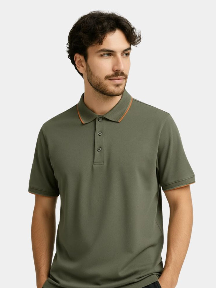 Camisa Polo de Tejido Noble