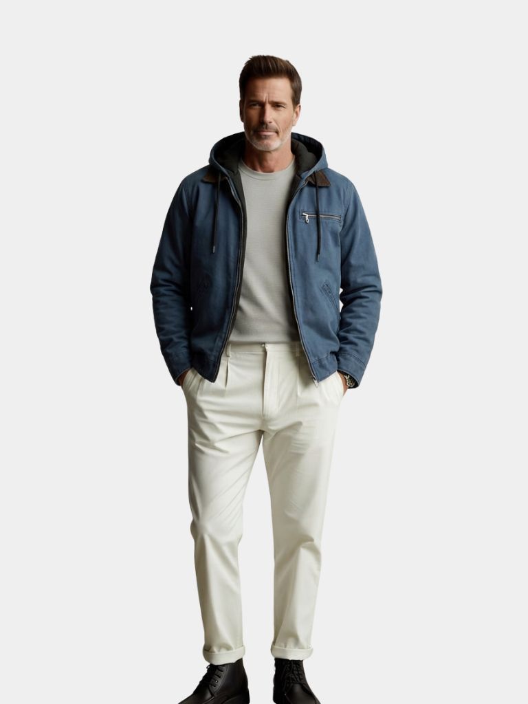 Essential Hooded Work Jacket