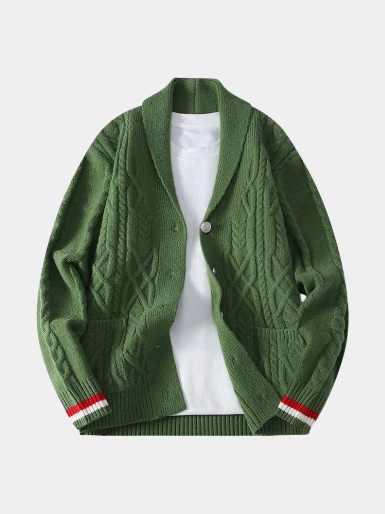 Academy Shawl-Neck Knit