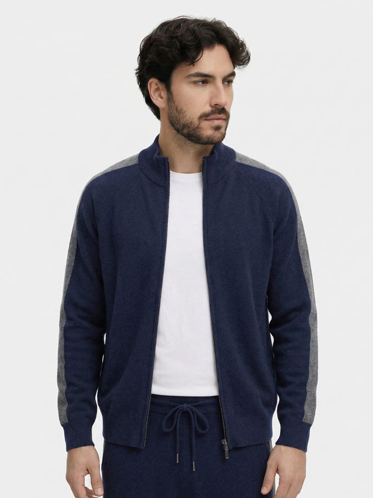 Navy Heritage Cashmere Set