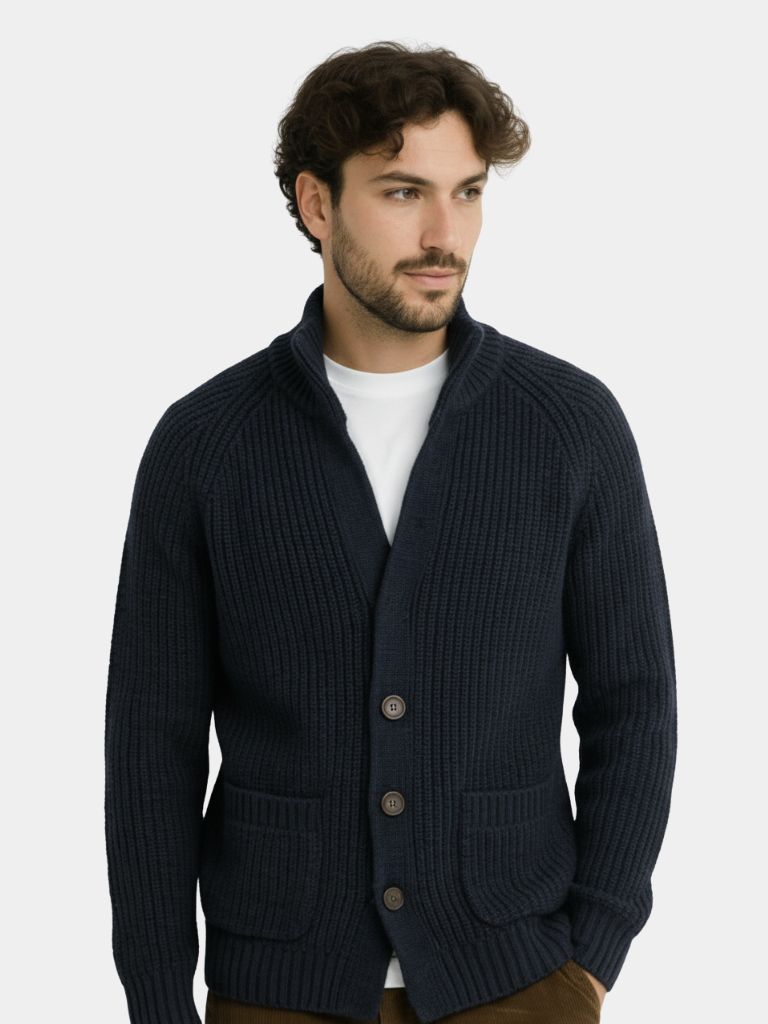 Classic Heritage Botton Knit Jacket