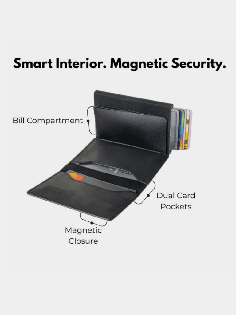 Portefeuille minimaliste Castello pour cartes