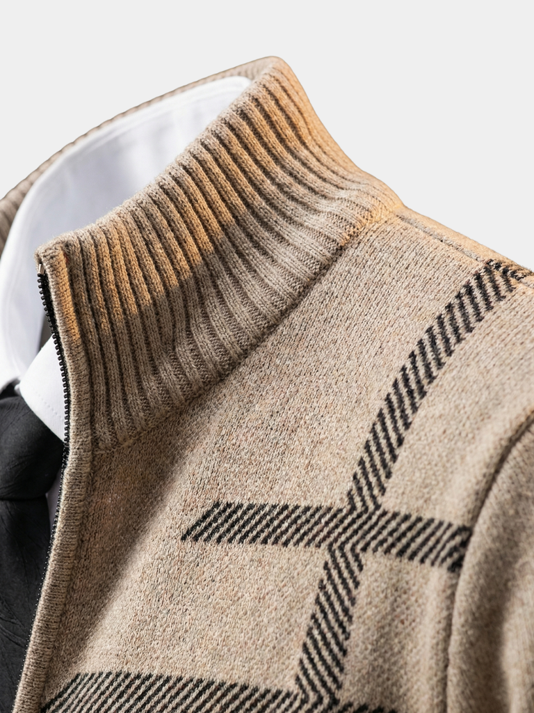 Veste en maille Graphite Symmetry