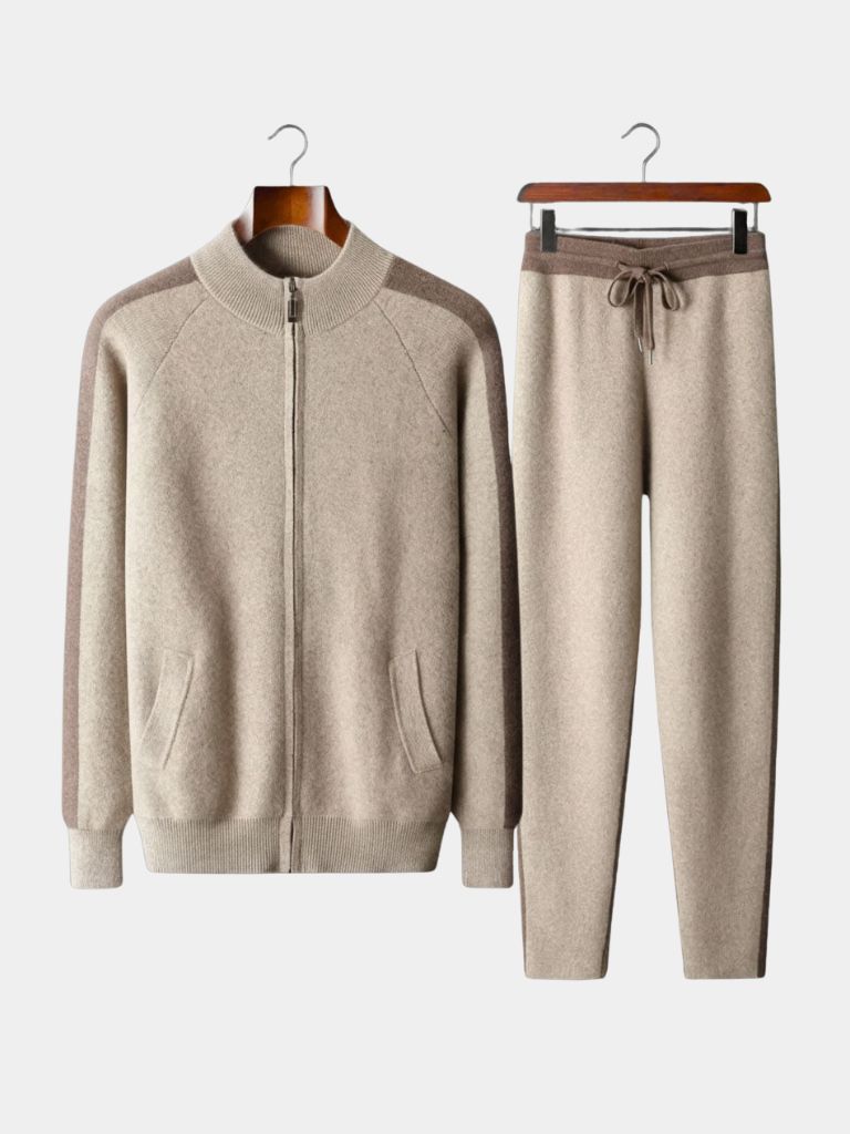 Navy Heritage Cashmere Set