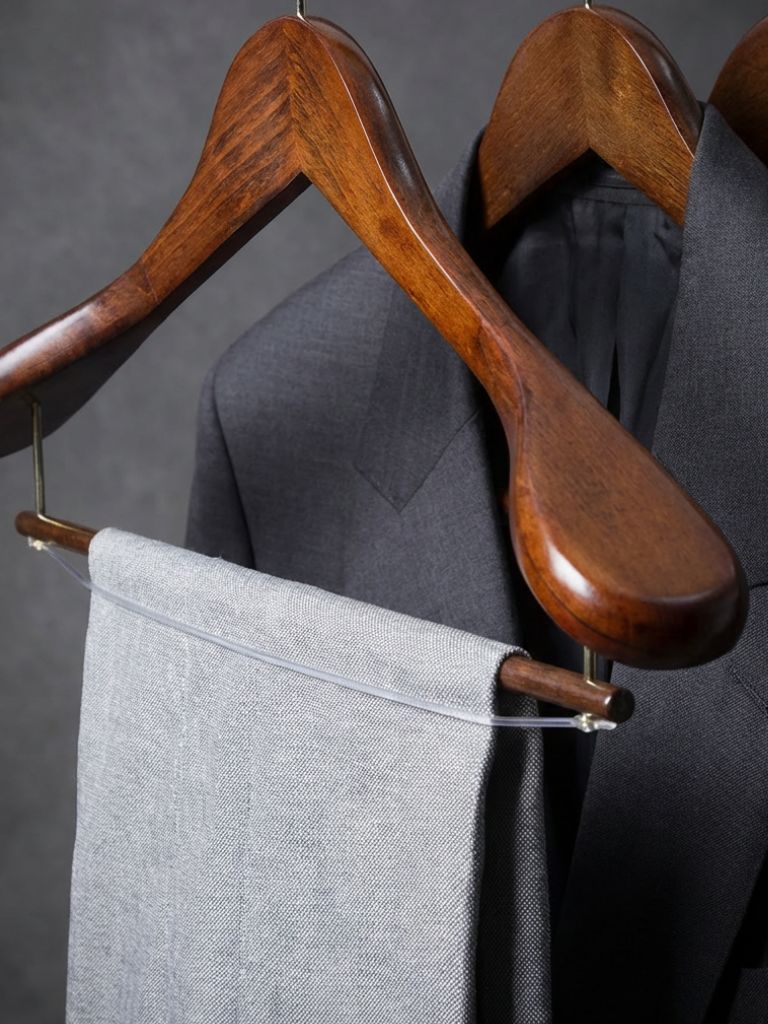 Premium Wood Hanger Set