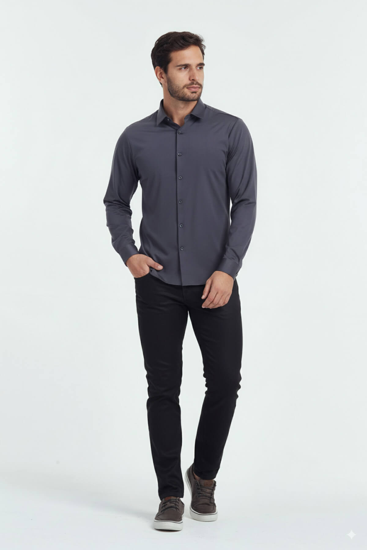 Camisa de Vestir para Hombre – Elegante, Atemporal y Estilo Diario Premium