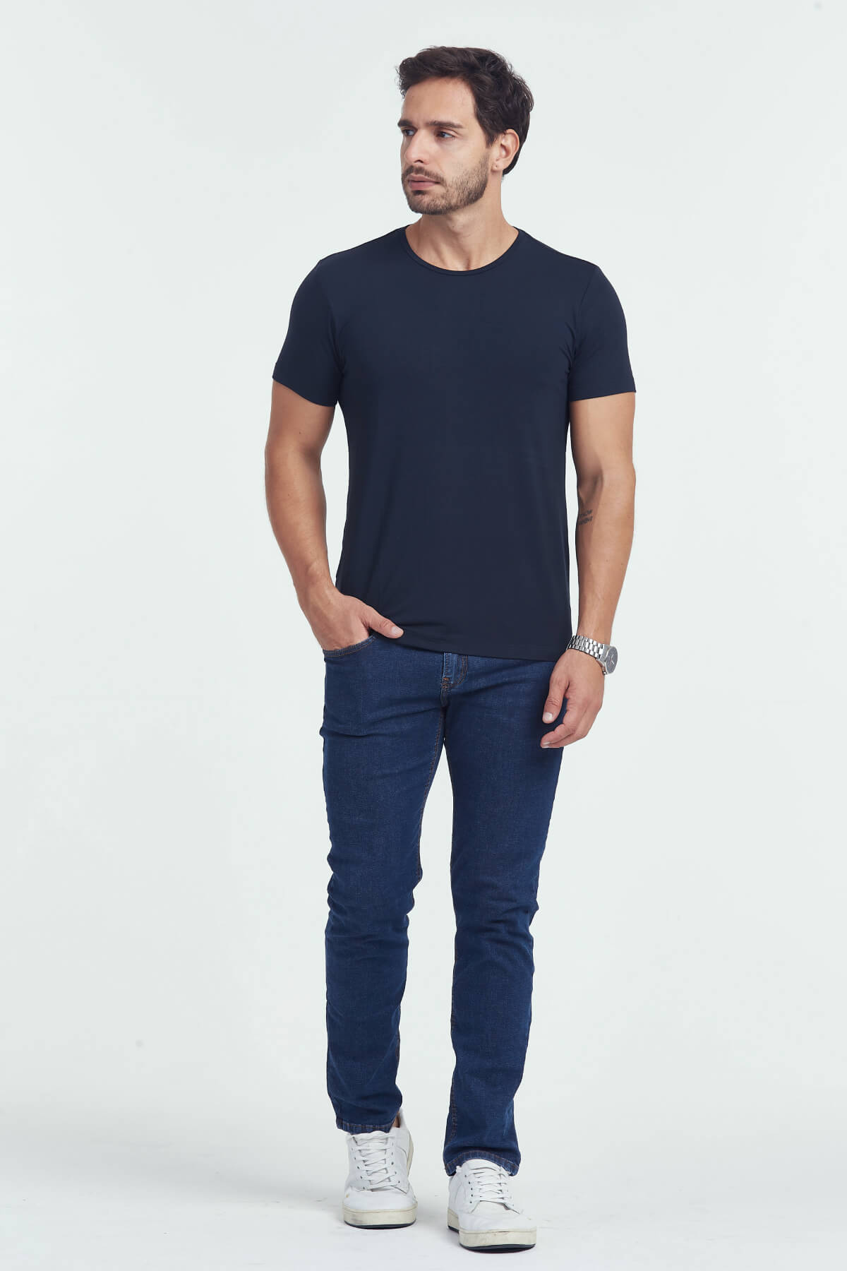 T-shirt TecModal pour homme – Ultra doux, extensible et confortable au quotidien