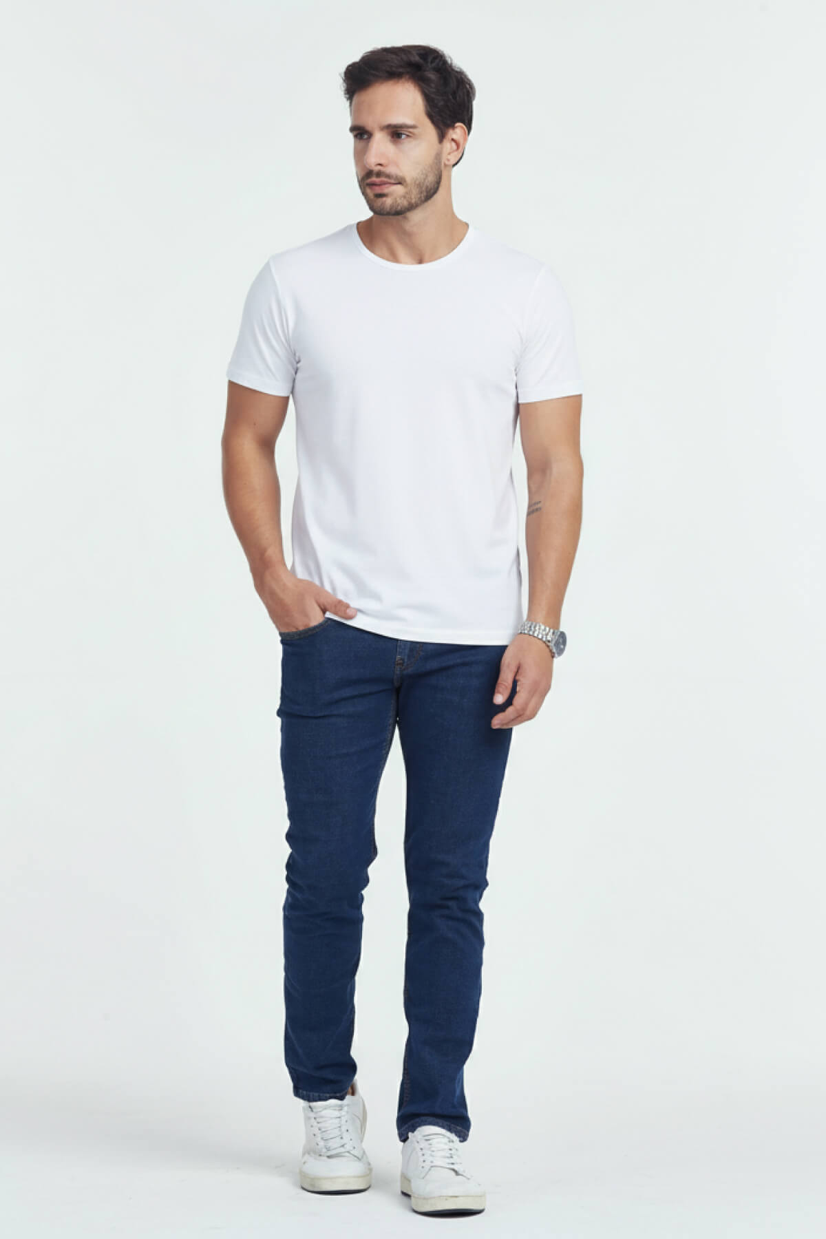 Camiseta de TecModal para hombres – Ultra suave, elástica y cómoda para el día a día