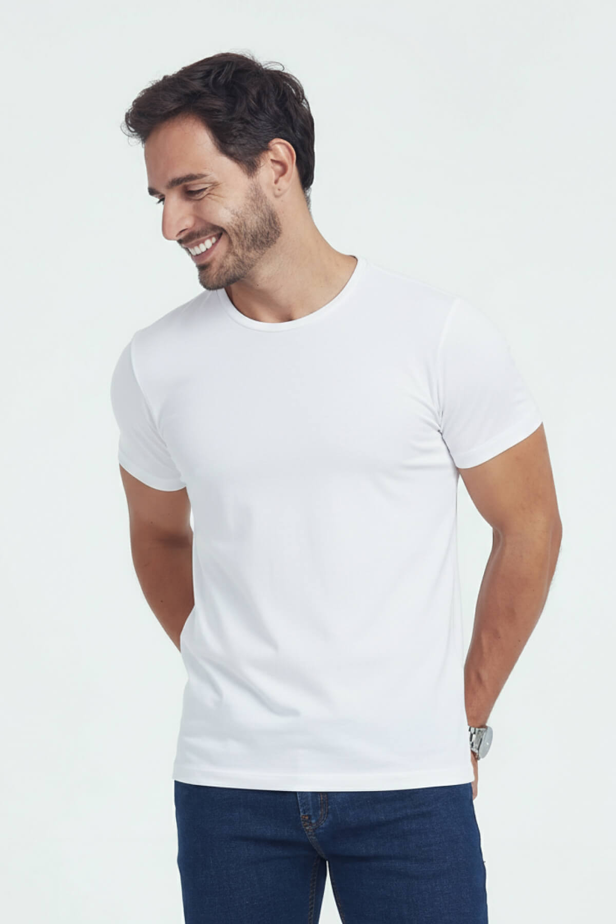 T-shirt TecModal pour homme – Ultra doux, extensible et confortable au quotidien