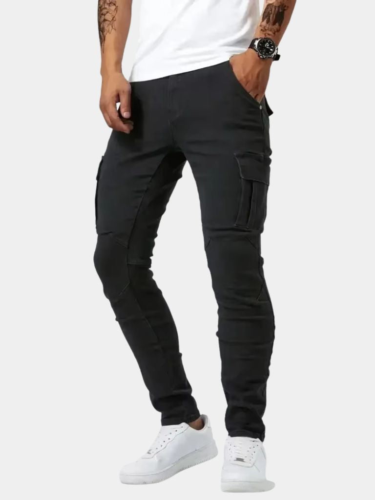 Jean en denim, pantalon cargo
