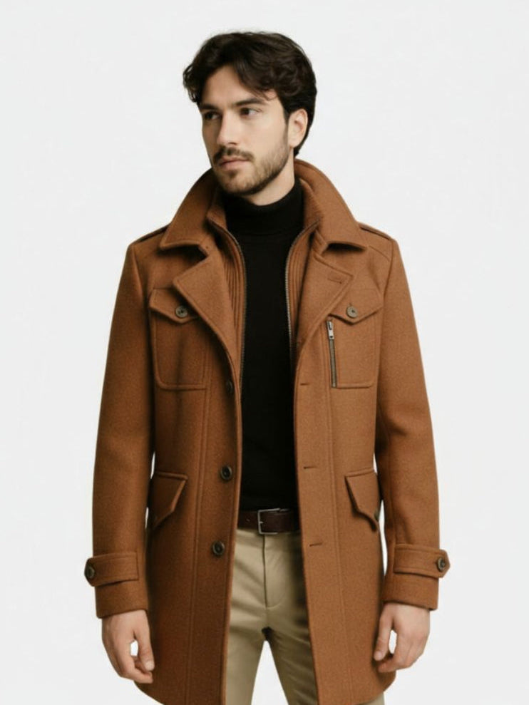 Abrigo de Invierno de Dos Piezas de Dinero Antiguo