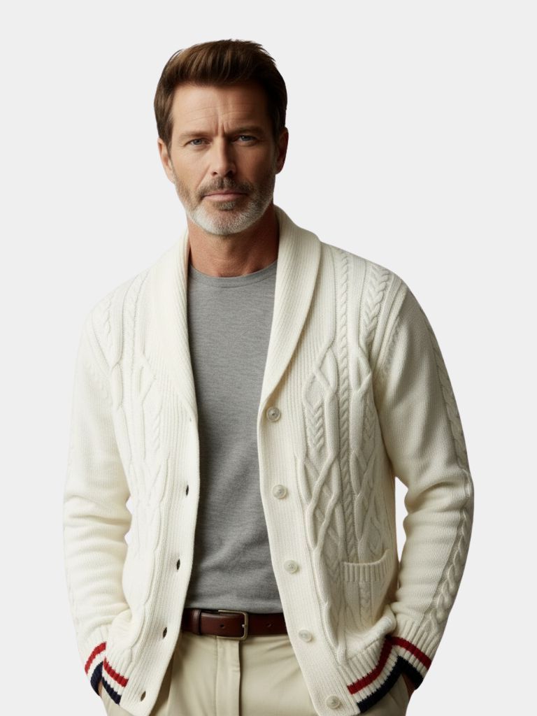 Academy Shawl-Neck Knit