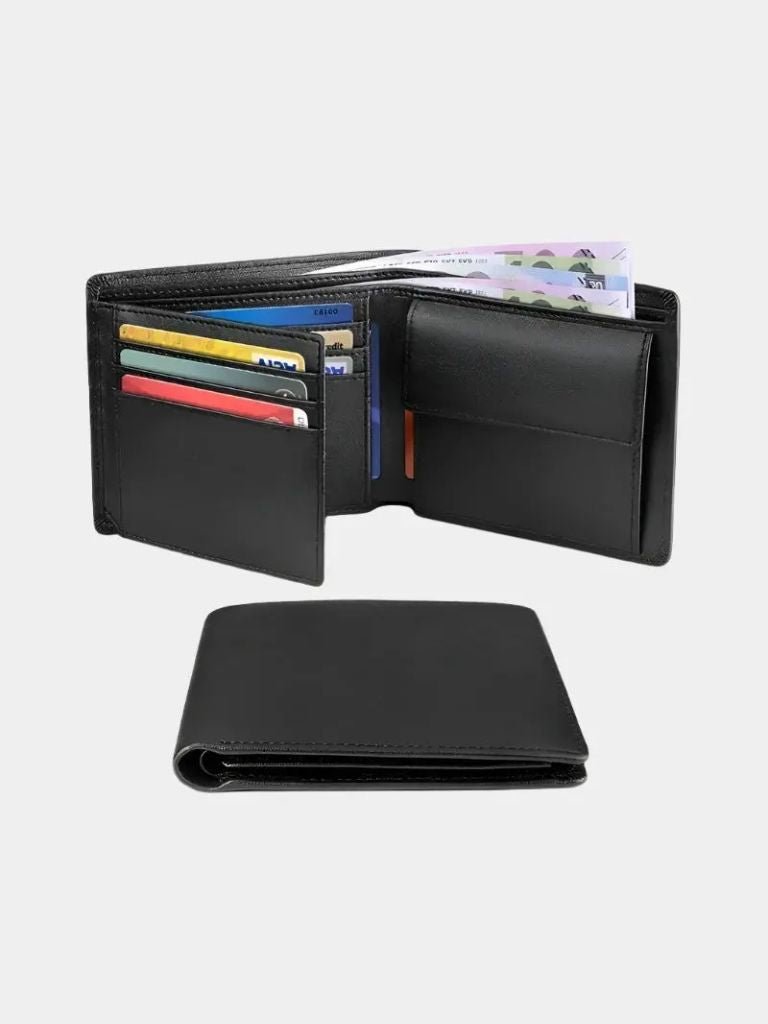 Anti RFID Leather Wallet