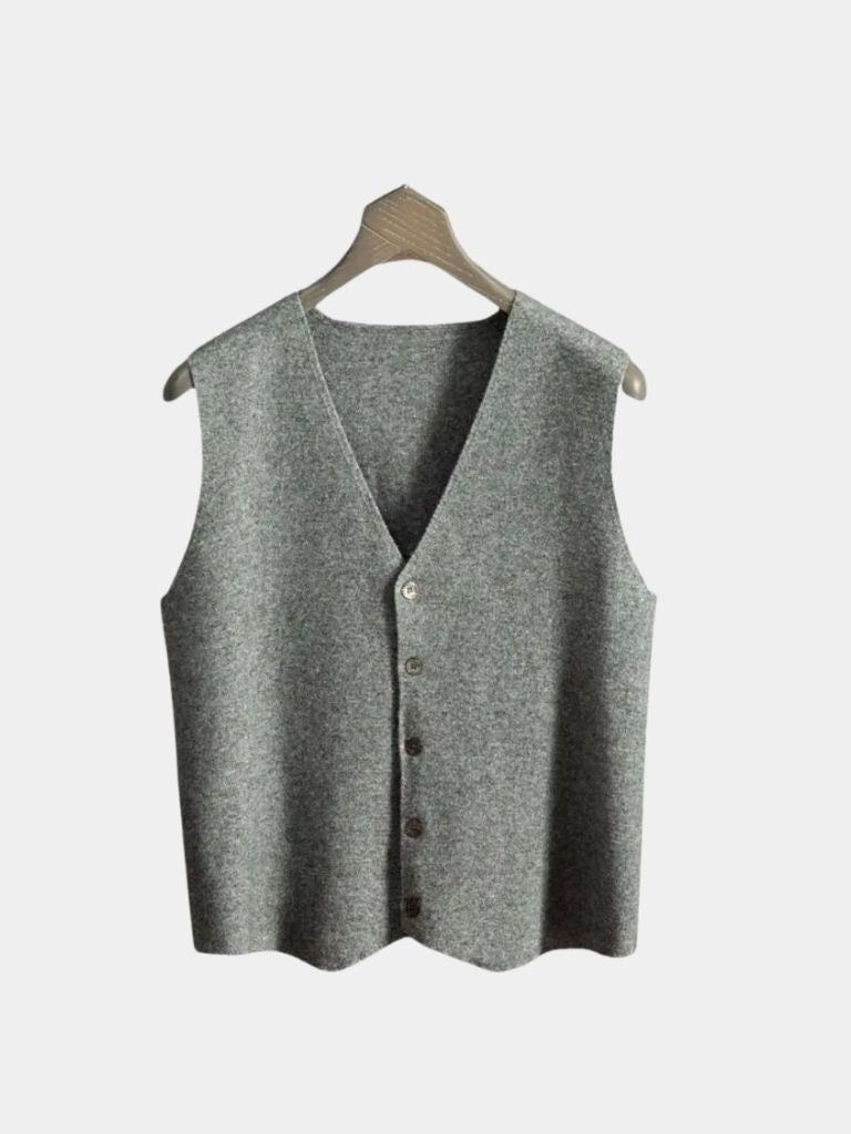Gilet cardigan en cachemire