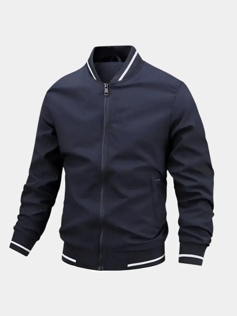 Veste bomber de baseball décontractée