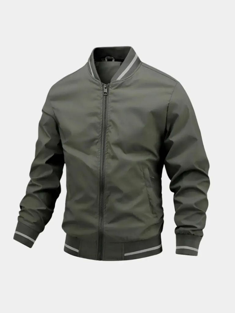 Veste bomber de baseball décontractée