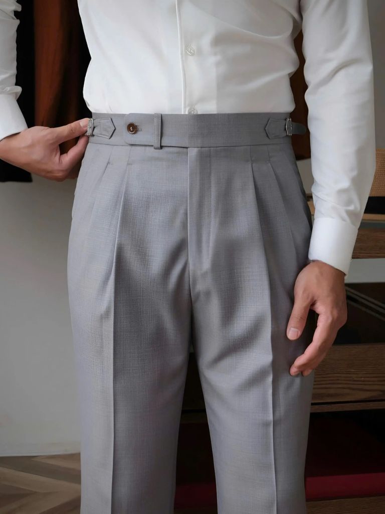 Classic Genova Sidetab Trousers