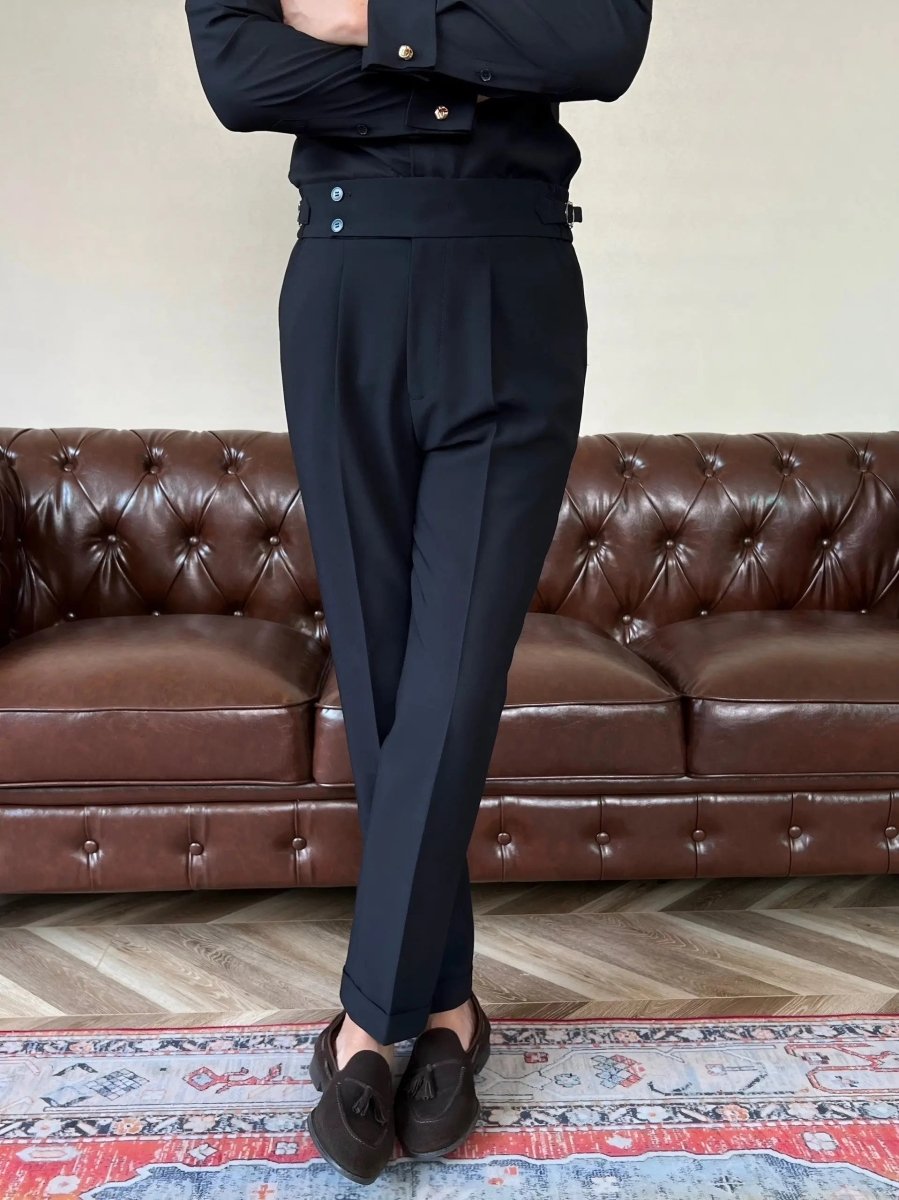 Classic Italy Sidetab Elastic Trousers