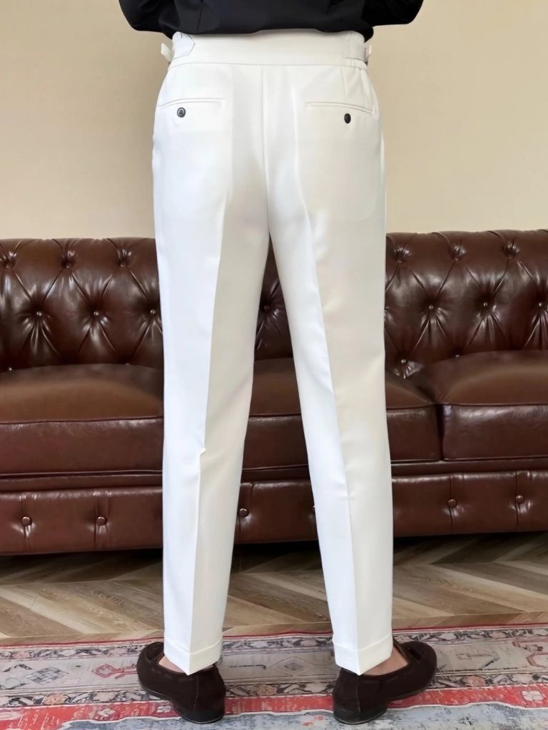 Classic Italy Sidetab Elastic Trousers