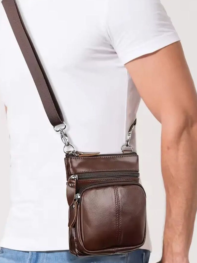 Crossbody Leather Shoulder Bag