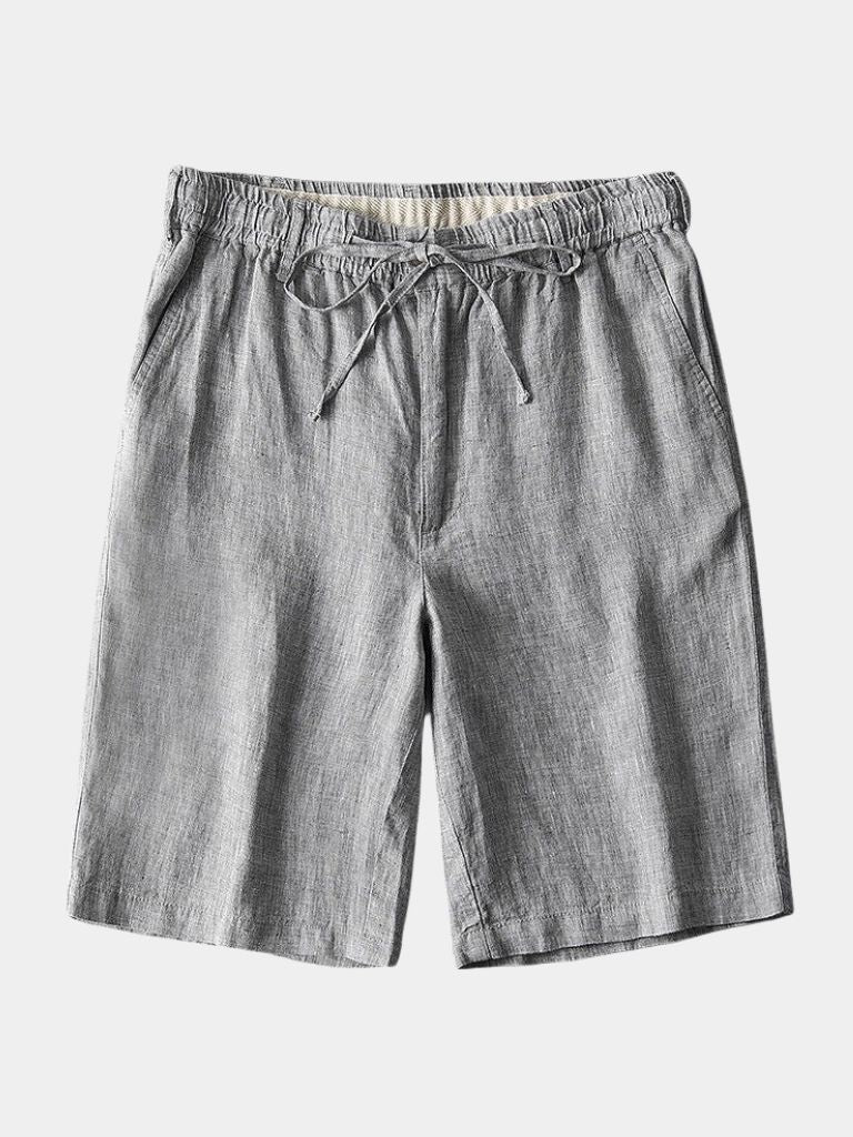 Gris Mariner Linen Shorts