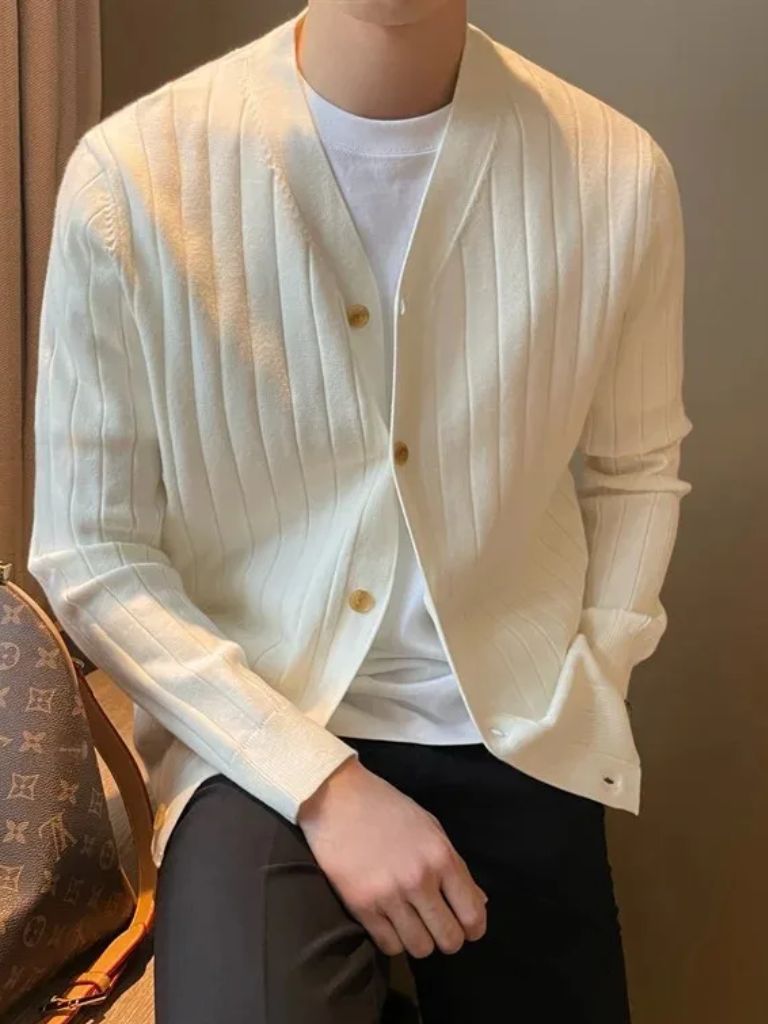 Cardigan décontracté en maille