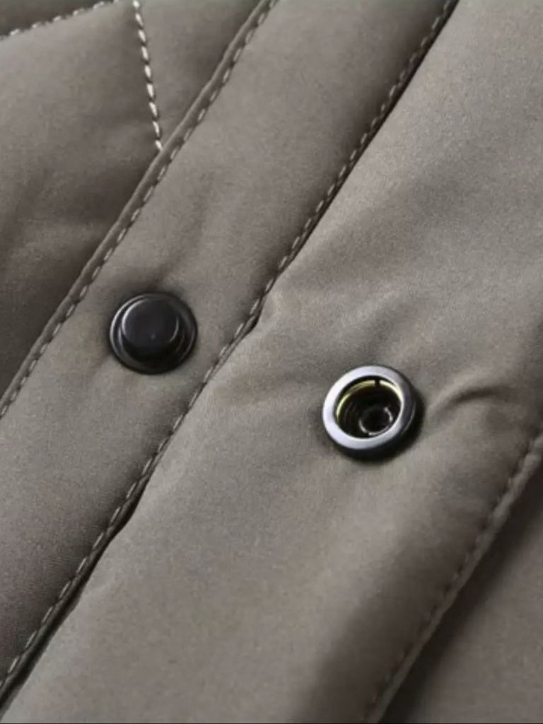 Chaqueta Lujosa Sofisticada en Capas