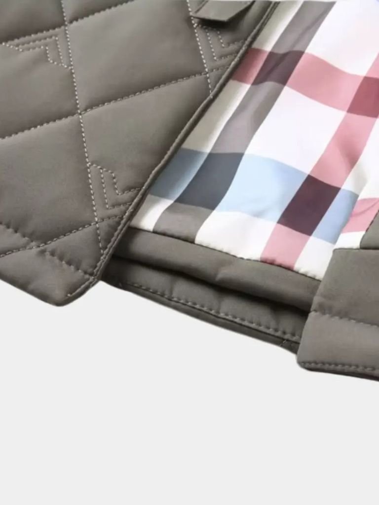 Chaqueta Lujosa Sofisticada en Capas