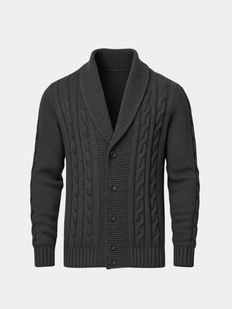 Cardigan élégant en maille pour homme