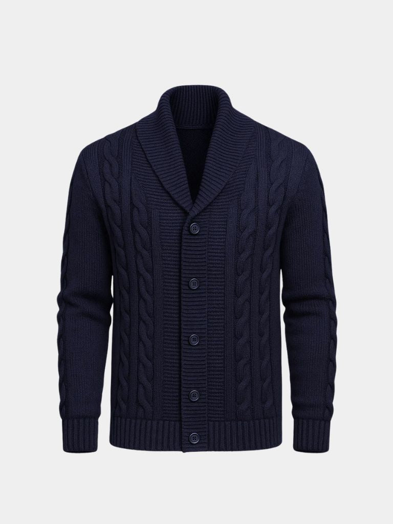 Cardigan élégant en maille pour homme