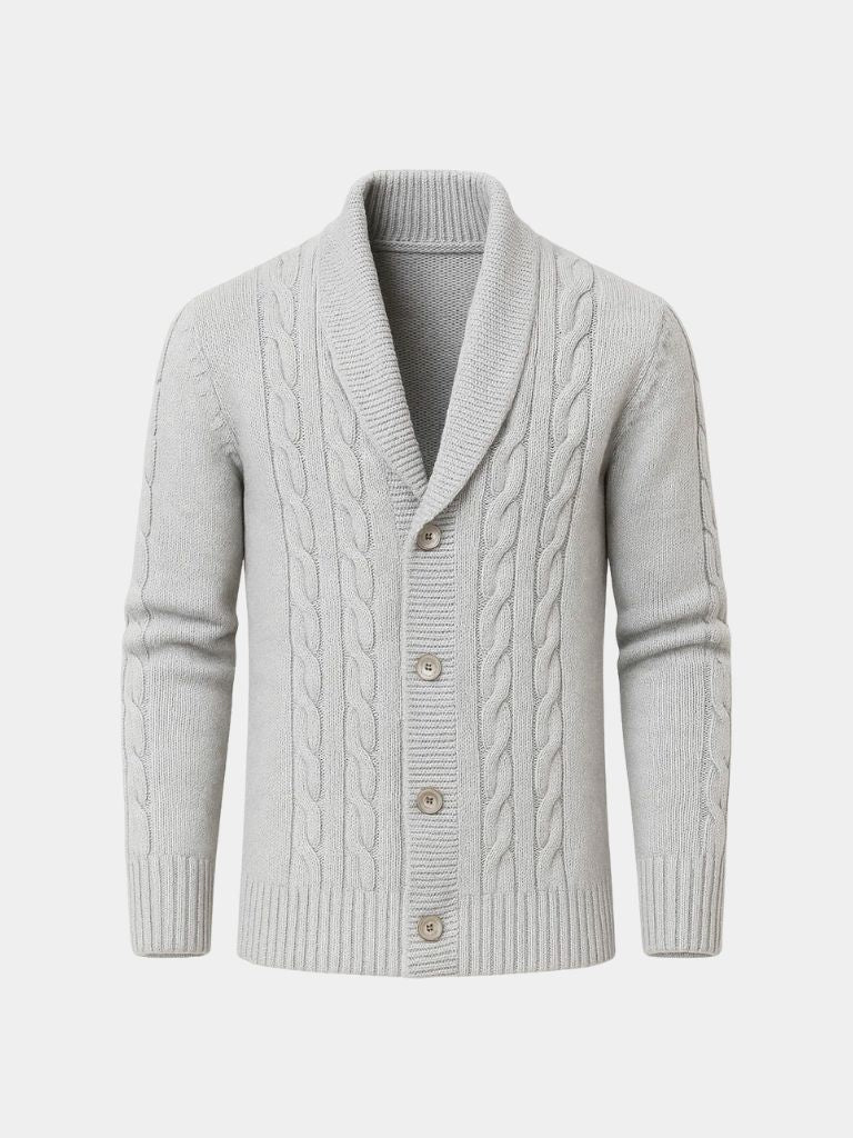 Cardigan élégant en maille pour homme