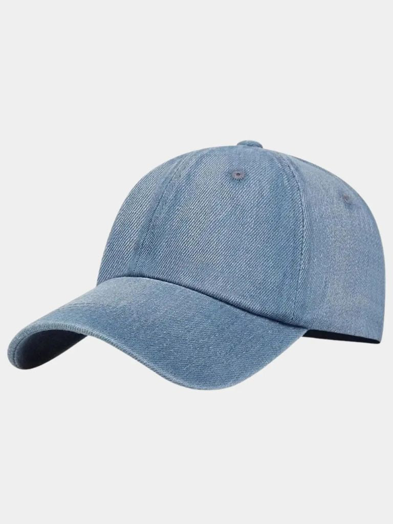 Gorra de mezclilla minimalista