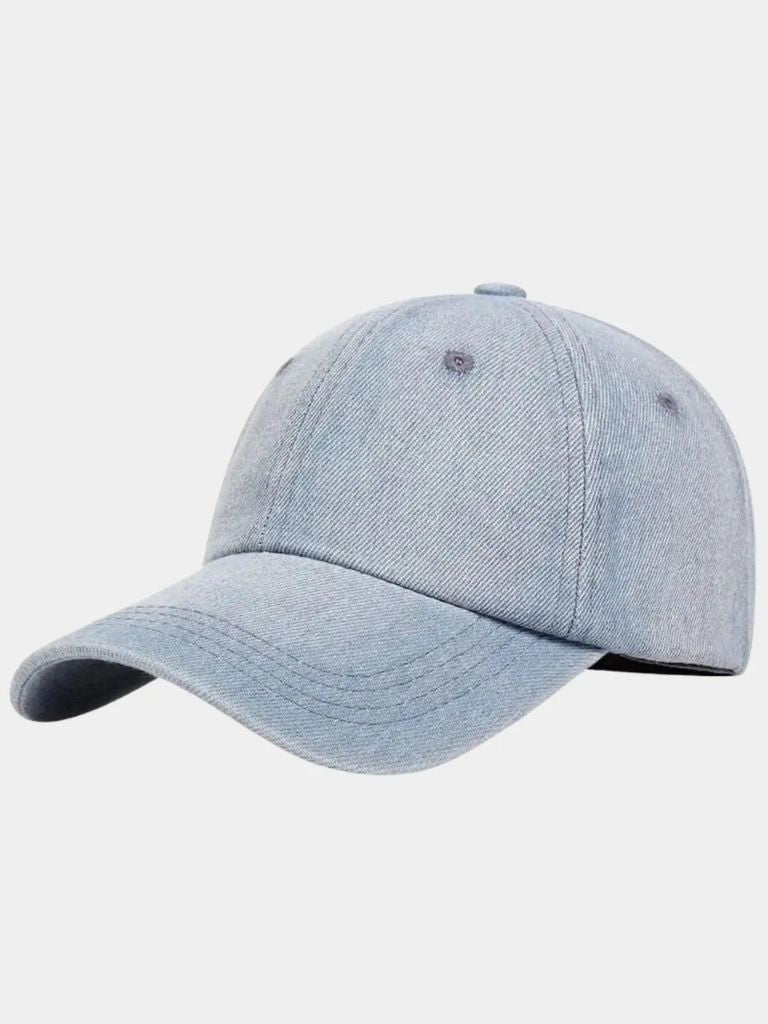 Gorra de mezclilla minimalista