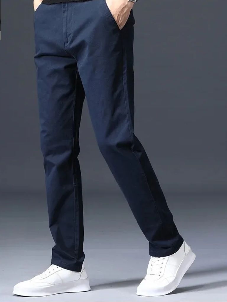 Minimalist Straight Trousers