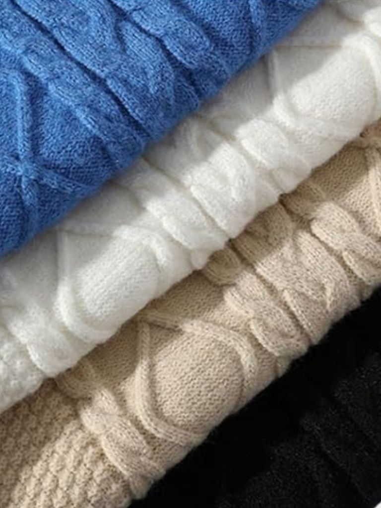 Pull texturé minimaliste