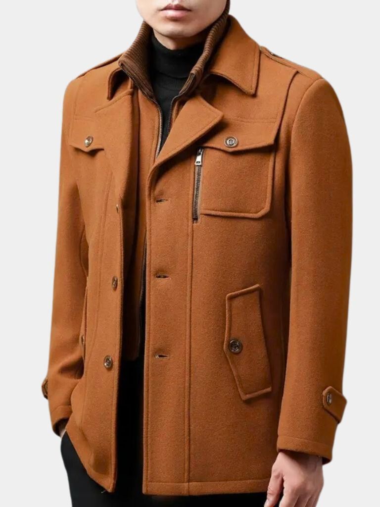 Abrigo de Invierno de Dos Piezas de Dinero Antiguo