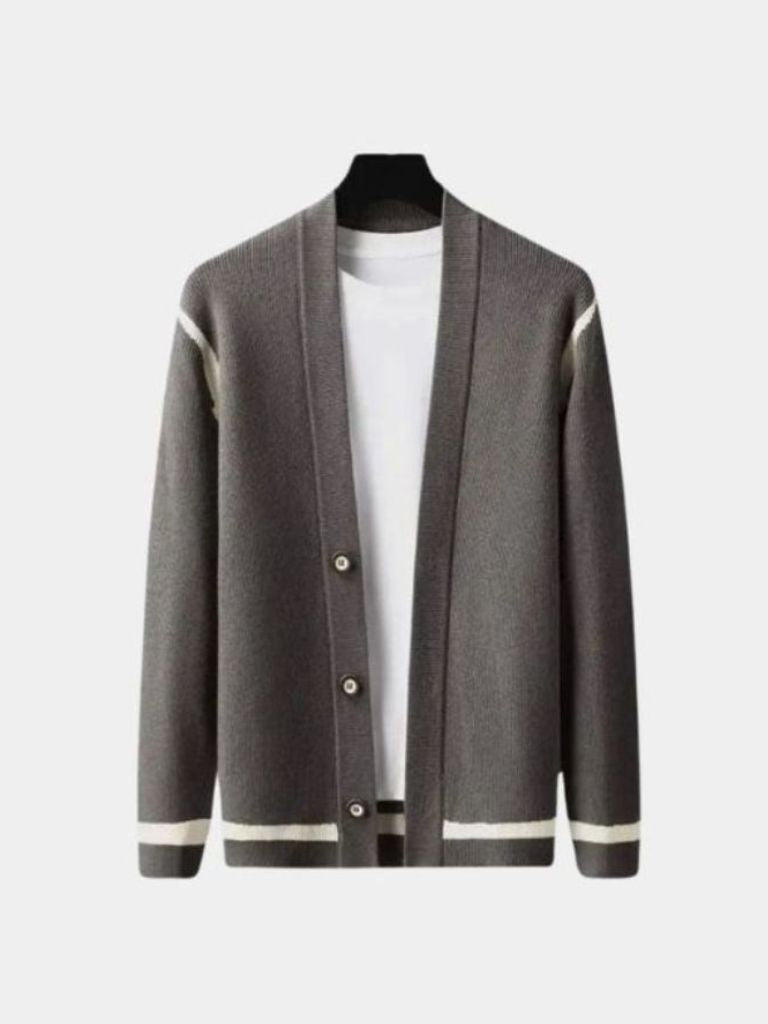 Gilet en maille douce et décontractée