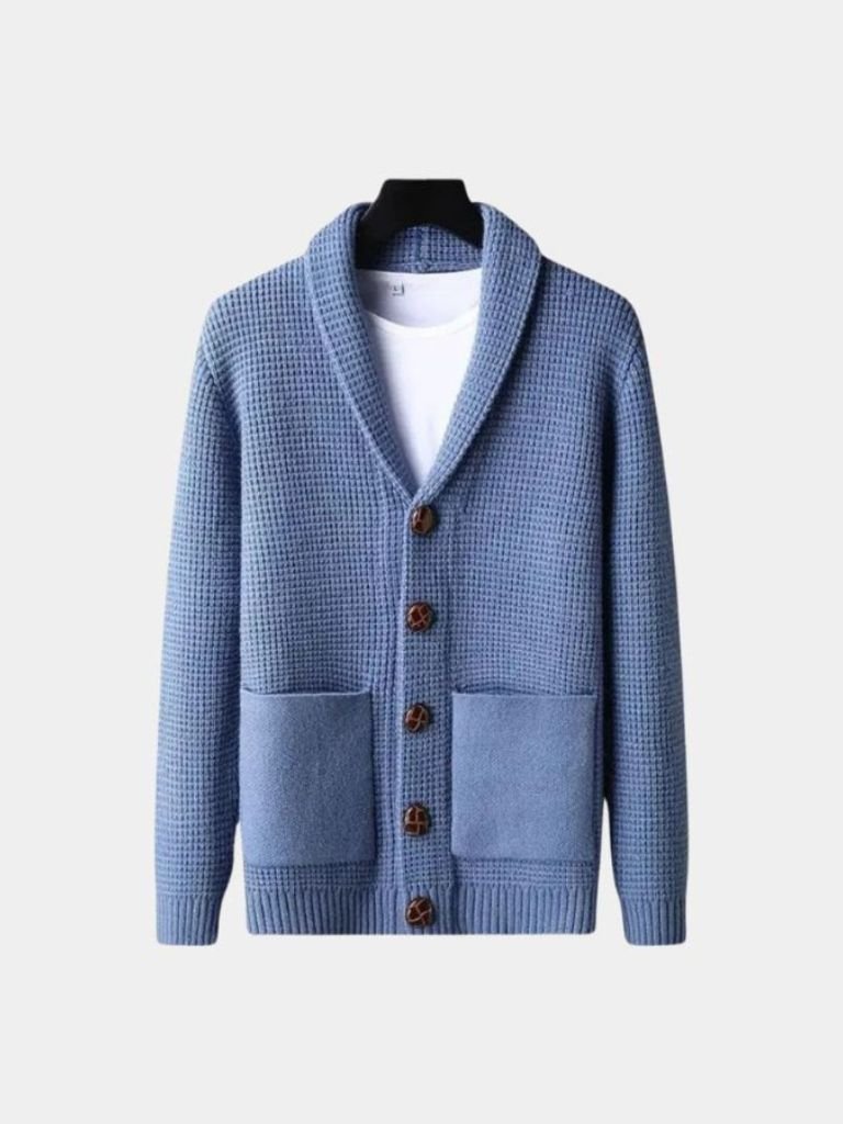 Cardigan d'hiver sophistiqué en laine