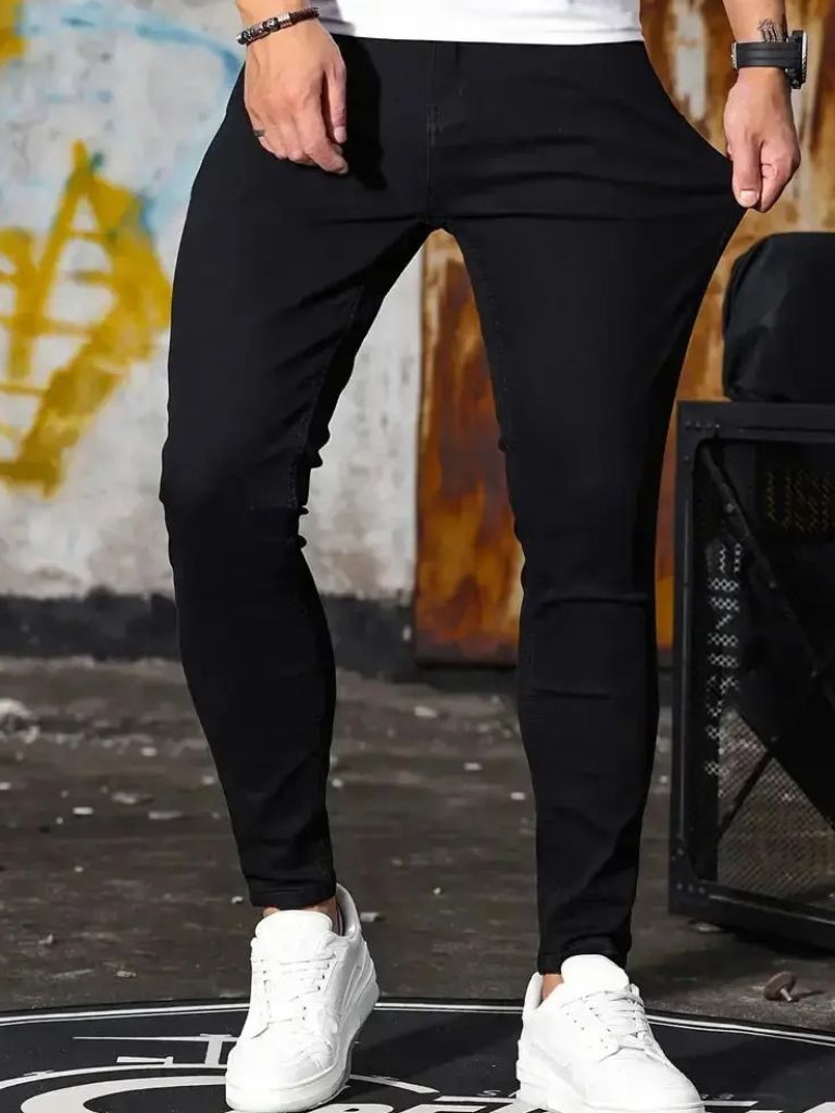 Stretchy Skinny Denim Jeans Trousers